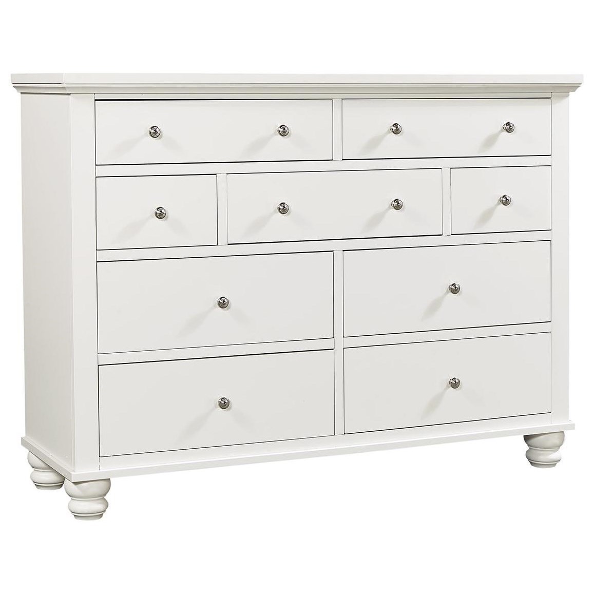 Aspenhome Cambridge CB 9Drawer Chesser Fashion Furniture Dressers